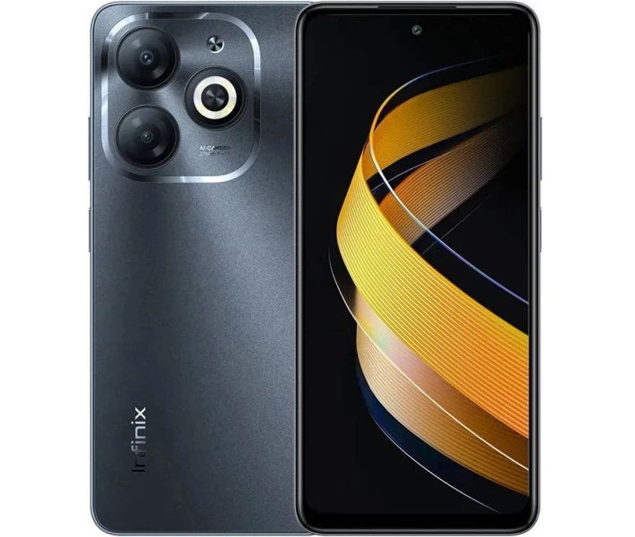 Фото - смартфон и мобильный телефон Infinix SMART 8 2/64 TIMBER BLACK (X6525)