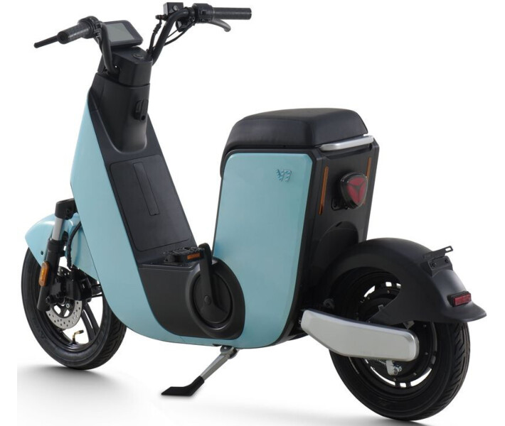 Фото - электроскутеры Электроскутер YADEA V7 600W, 48V20AH lithium, Голубой