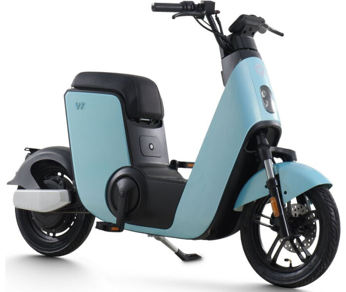 Фото - электроскутеры Электроскутер YADEA V7 600W, 48V20AH lithium, Голубой
