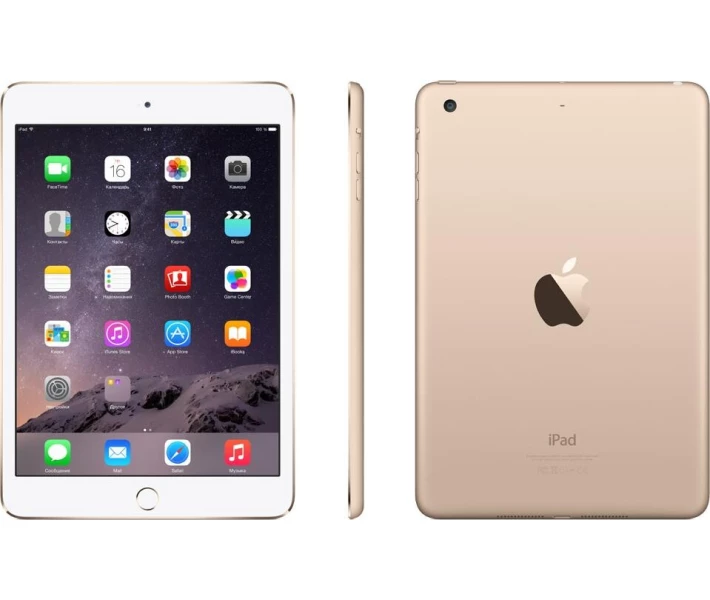 Планшет Apple iPad mini 3 Wi-Fi 64GB Gold(MGY92) купить в Киеве