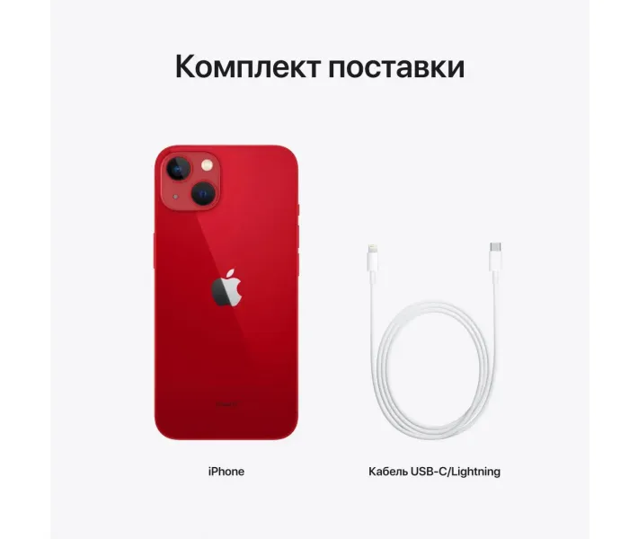 スマートフォン本体 Apple iPhone 13 mini 128G PRODUCT(RED) Apple iPhone 13 mini 128GB (PRODUCT)RED (MLK33) купить в АЛЛО