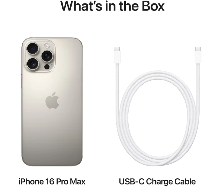 Фото - смартфон и мобильный телефон Apple iPhone 16 Pro Max 1TB Natural Titanium (MYX73)