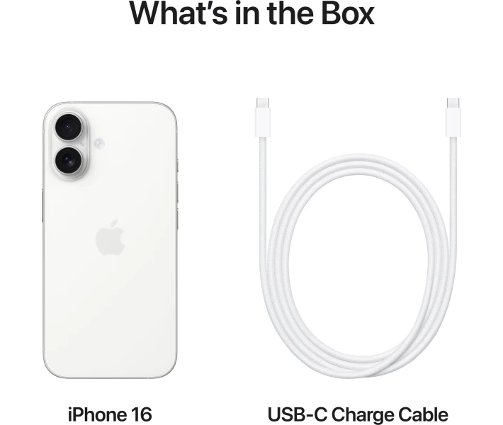 Терминал iPhone 16 128GB White (MYE93) скоро в продаже в Киеве