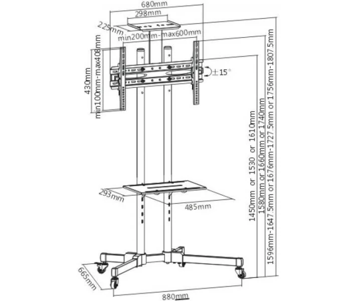 Фото - тумбу Тумба ITech T1028B