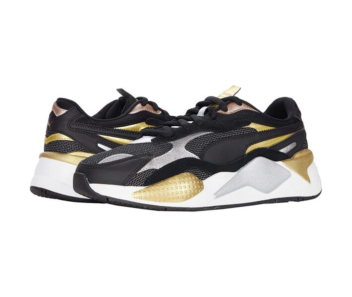 rose gold and black puma