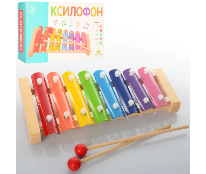 Фото - развивающую игрушку для малыша Деревянная игрушка Ксилофон MD 0713