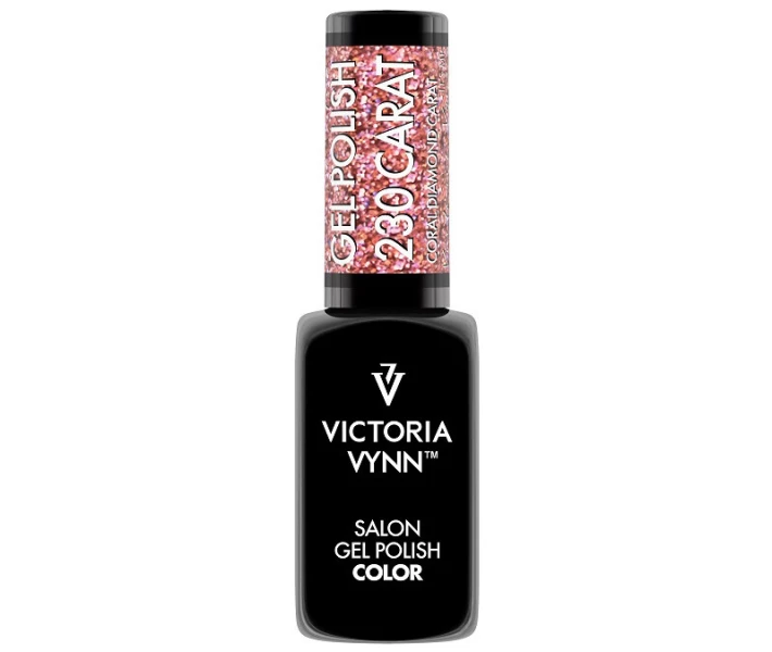 Фото - гель-лак для ногтей Гель-лак Victoria Vynn Коралловый Карат Gel Polish Carat Coral Diamond 230 8 мл (330795)