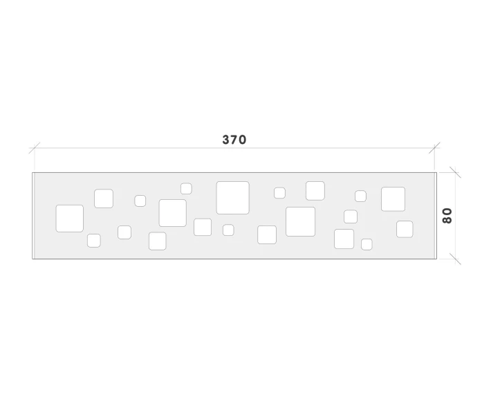 Фото - настенный светильник Настенный светильник Led line designe Tower синий (BW-370)
