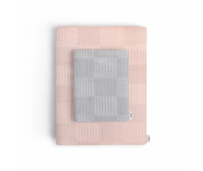Фото - полотенца Набор полотенец CUBE ROSE/GREY
