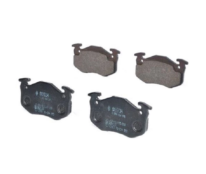 Фото - тормозную колодку Тормозные колодки Bosch дисковые задние CITROEN/PEUGEOT/RENAULT Xsara/106/206/306/Megane 0986460970