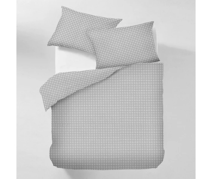 Фото - пододеяльник Пододеяльник полуторный DROP GREY
