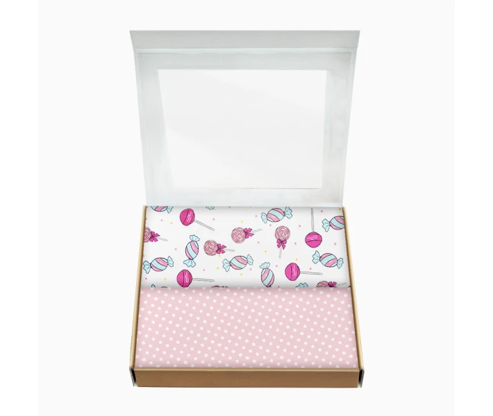 Фото - пеленку для малышей Набор пеленок бязь LOLLIPOPS DOTS ROSE