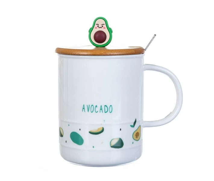 Фото - чашку и кружку Чашка Elso "Avocado" 350мл *рандомный выбор дизайна (8200-020) (EL001493)