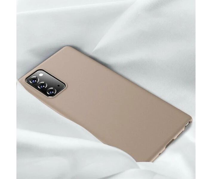 Фото -  Силиконовый чехол X-LEVEL Matte для Samsung Galaxy Note 20 (N980) - Gold