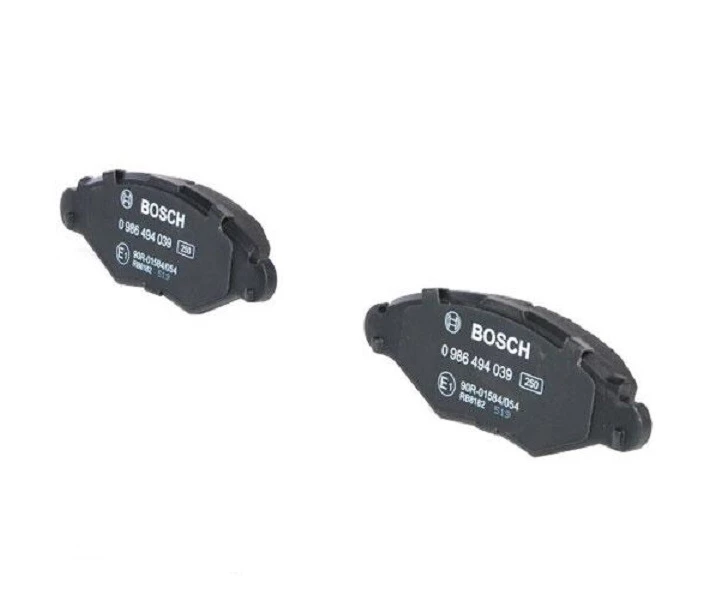 Фото - тормозную колодку Тормозные колодки Bosch дисковые передние PEUGEOT 206 F >>02 0986494039