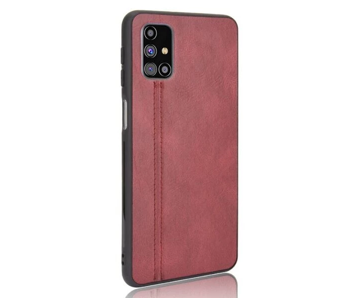 Фото -  Защитный чехол UniCase Leather Series для Samsung Galaxy M31s (M317) - Red