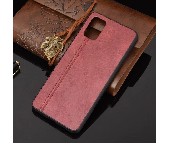 Фото -  Защитный чехол UniCase Leather Series для Samsung Galaxy M31s (M317) - Red