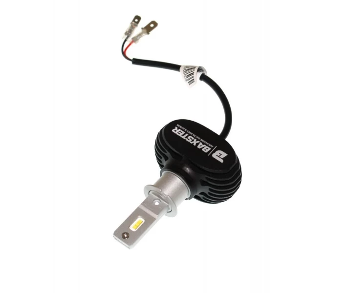 Фото - светодиодную лампу для авто Комплект LED ламп BAXSTER S1 gen2 H3 6000K 4000lm с радиатором