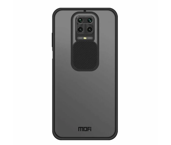 Фото -  Защитный чехол MOFI Slide Shield Series для Xiaomi Redmi Note 9 Pro / Note 9 Pro Max / Note 9s - Black