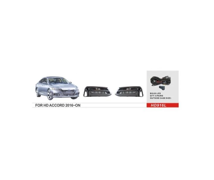 Фото - автофару Фары доп. модель Honda Accord / 2017- / HD-916L / LED / эл.проводку