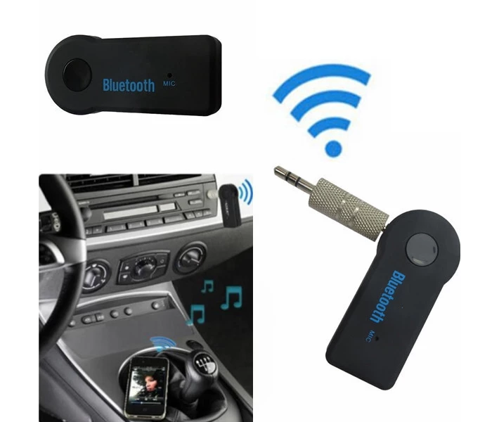 Фото - FM трансмиттер Bluetooth AUX MP3 WAV авто адаптер ресивер магнитолы