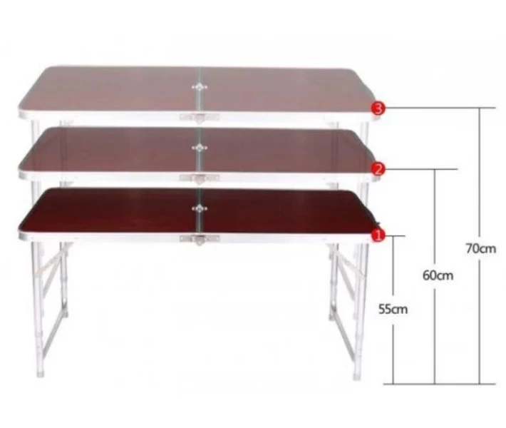 Фото - складную мебель Стол для пикника со стульями Folding Table 5639, светлое дерево