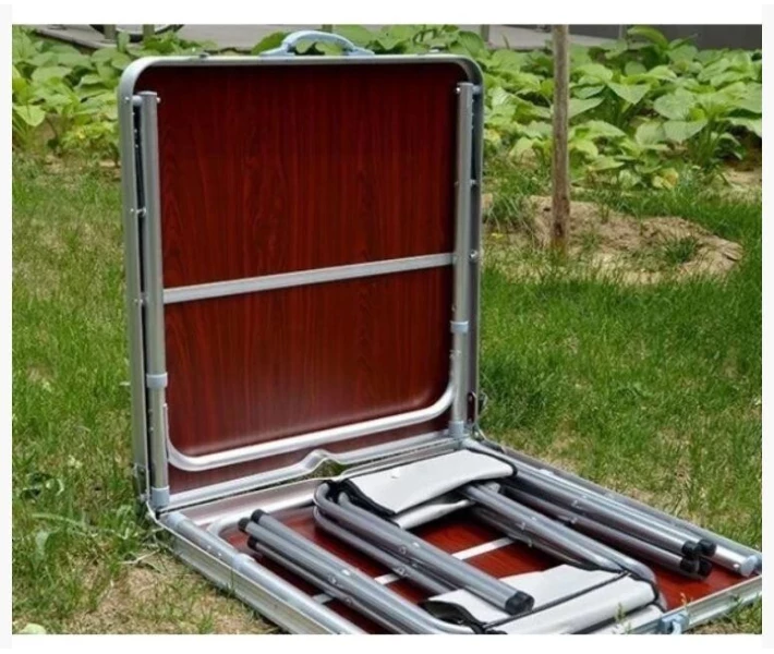Фото - складную мебель Стол для пикника со стульями Folding Table 5639, светлое дерево