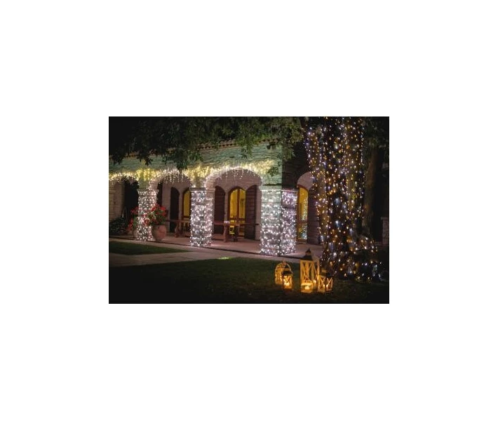 Фото - гирлянду Гирлянда Twinkly Smart LED Strings RGBW 250, BT + WiFi, Gen II, IP44, кабель (TWS250SPP-BEU)