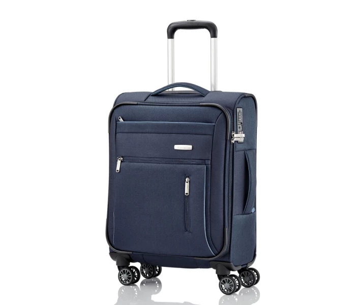 Фото - чемодан на колесах Чемодан на 4 колесах Travelite Capri S 089847 синий