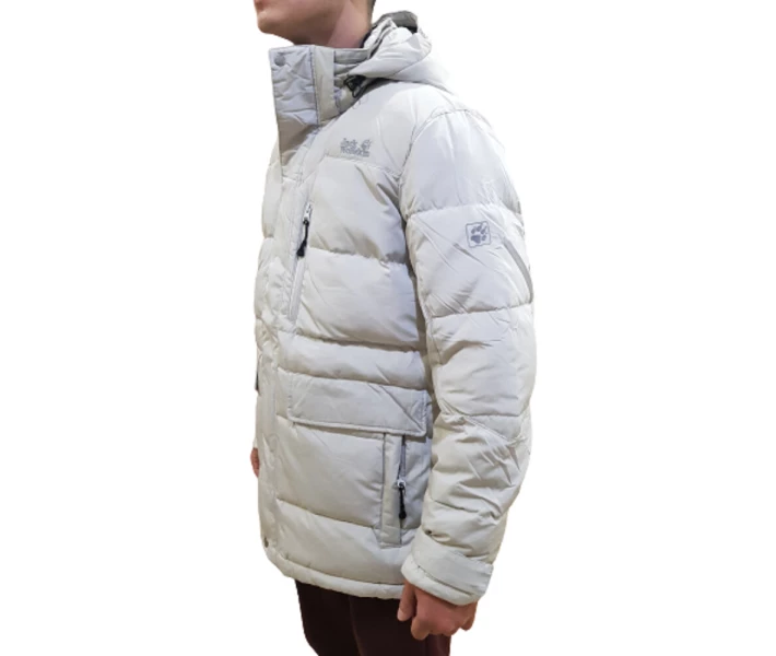 Фото - мужской пуховик Мужской пуховик JACK WOLFSKIN DOWNSHELL PARKA MEN JW1105571 beige XXXL
