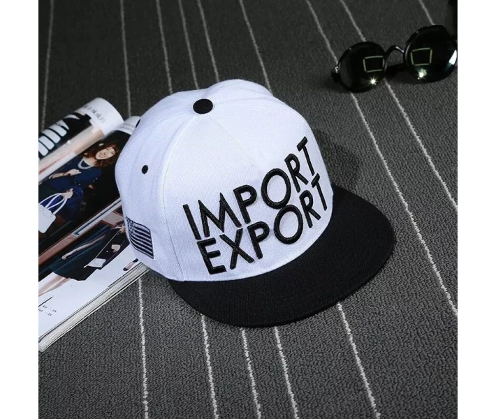 Фото - кепку Кепка снепбек Import Export с прямым козырьком, Унисекс Белый