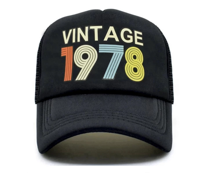 Фото - кепку Кепка тракер Vintage 1978 с сеточкой 2, Унисекс