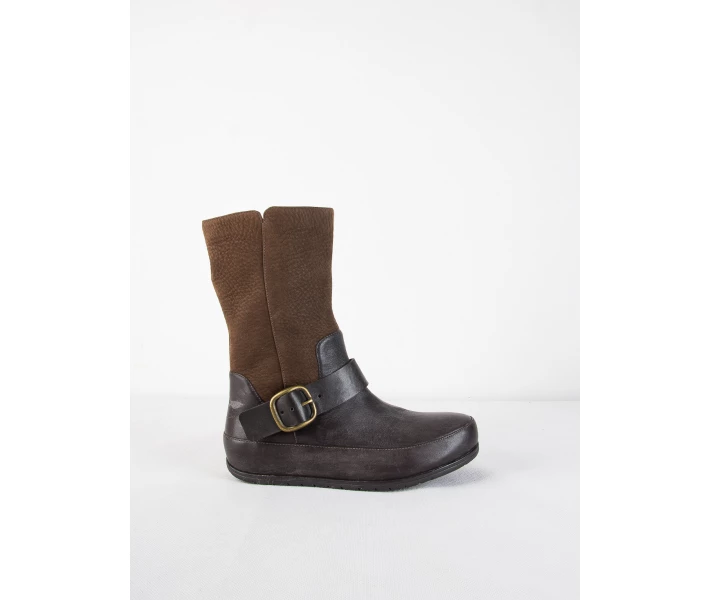 Фото - женский сапог Кожаные сапоги FitFlop dune 42 (7280442) Коричневый