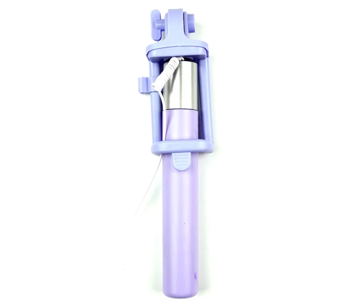 Фото - монопод для селфи Держатель выдвижной для selfie S8i Purple + Lightning connection (24553)