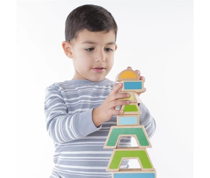 Фото - сюжетно-ролевой набор Набор деревянных блоков Guidecraft Manipulatives Чередование и сочетание (G6735)