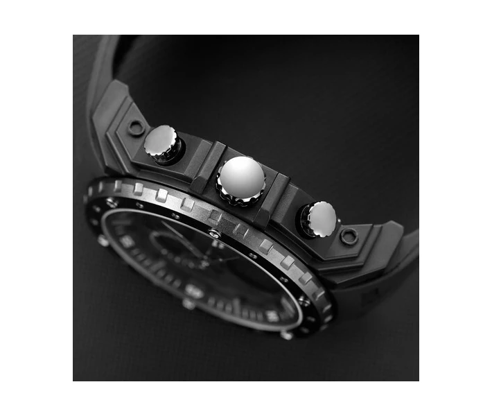 Фото - наручные часы Мужские часы Sanda 6012 Black-Silver