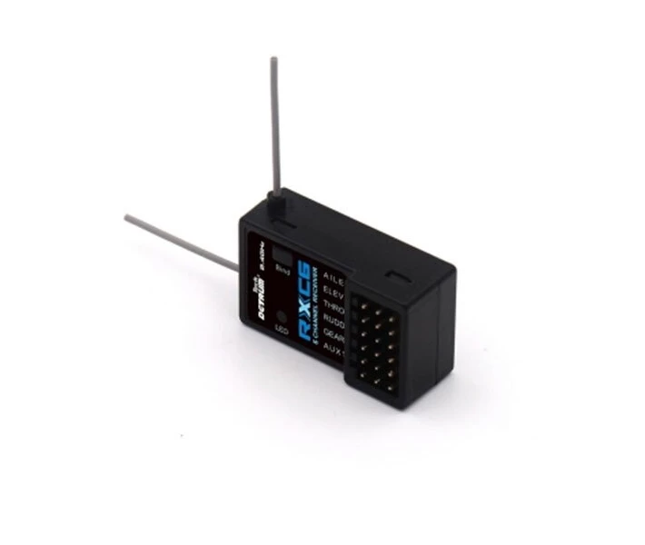 Фото - запчасть для радиоуправляемой модели Приёмник Dynam Detrum RXC6 6CH mini 2.4G для GAVIN-6C, GAVIN-6A