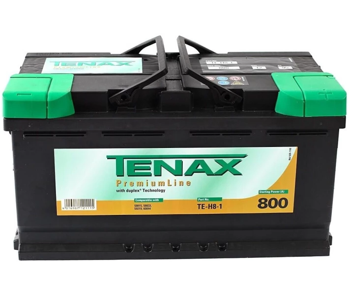 Фото - автомобильный аккумулятор Автомобильный аккумулятор TENAX PREMIUM TE-H8-1 95 Ah 800 A