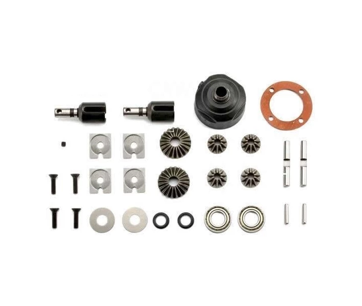 Фото - запчасть для радиоуправляемой модели Team Magic E6 Complete FG Differential Set F/R