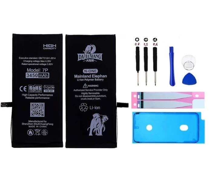 Фото - аккумулятор к смартфону Усилен аккумулятор Da Luxiang для Apple iPhone 7 Plus 3450 mAh с набором для замены аккумулятора