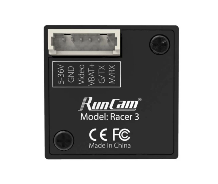 Фото - запчасть для радиоуправляемой модели Камера FPV микро RunCam Racer 3 2.1мм (черный)