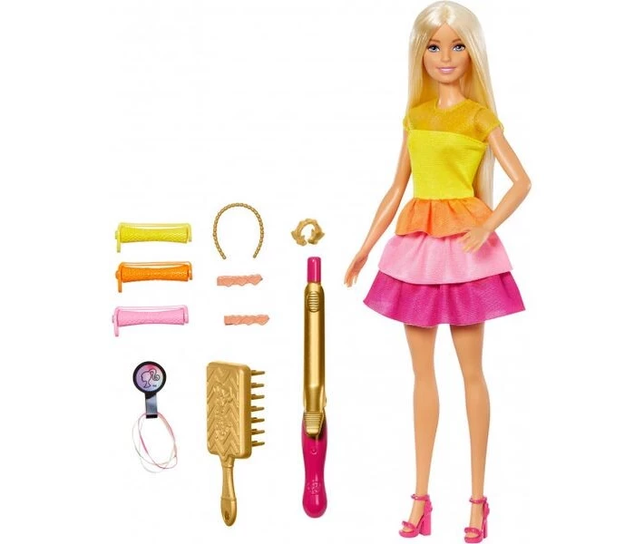 Фото - игрушку для девочки Кукла Barbie "Невероятные кудри" ТойДиКо Украины, ООО (ТойДиКо) (GBK24)