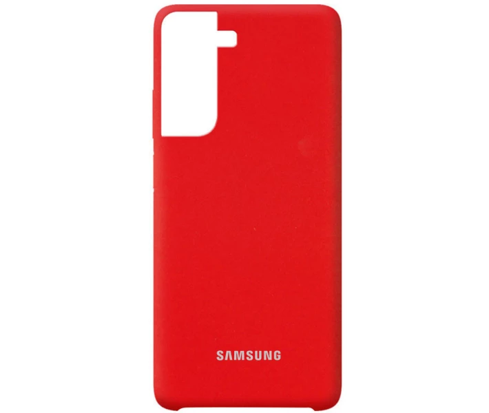 Фото - чехол для смартфона Чехол Silicone Cover (AA) для Samsung Galaxy S21 Красный / Red (162132)