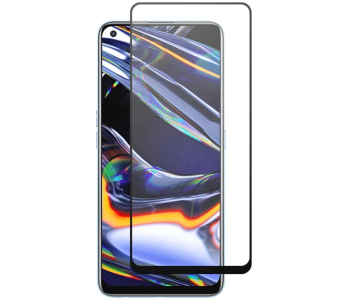Фото - защитное стекло для смартфона Защитное стекло XD+ (full glue) (тех.пак) для Realme 7 Pro Черный (159663)