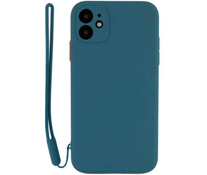 Фото -  Чехол TPU Square Full Camera для Apple iPhone 11 (6.1") Зеленый (161358)