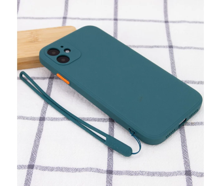 Фото -  Чехол TPU Square Full Camera для Apple iPhone 11 (6.1") Зеленый (161358)