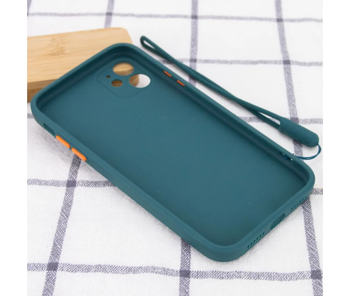 Фото -  Чехол TPU Square Full Camera для Apple iPhone 11 (6.1") Зеленый (161358)