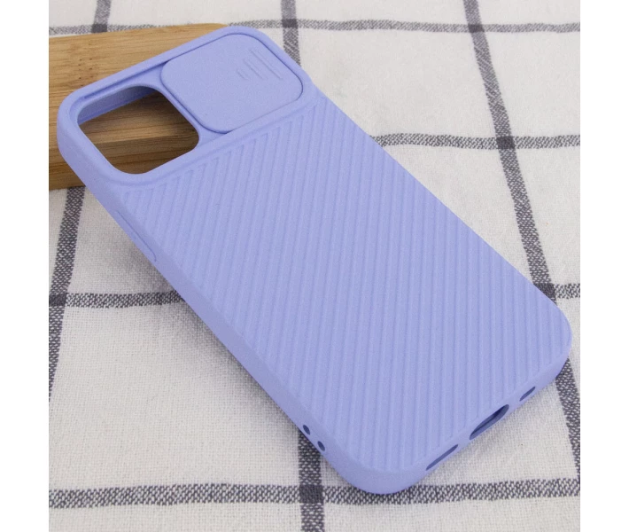 Фото - чехол для смартфона Чехол Camshield Square TPU со шторкой для камеры для Apple iPhone 12 mini (5.4") Голубой (163479)
