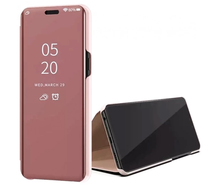 Фото -  Чехол-книжка Clear View Standing Cover для Samsung Galaxy A72 5G Rose Gold (160555)