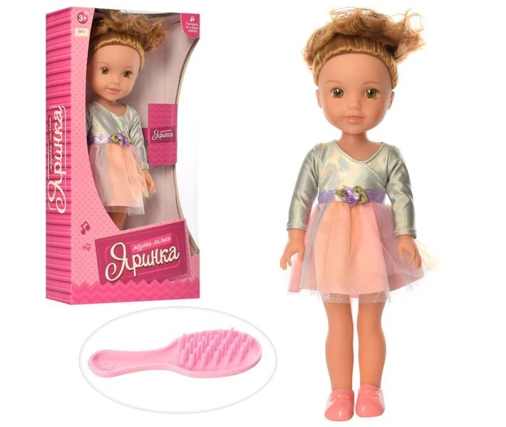 Фото - игрушку для девочки Кукла музыкальная Яринка Limo Toy русые (M 5555 I UA)